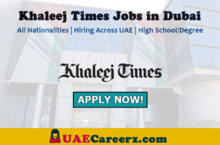 Khaleej Times Jobs